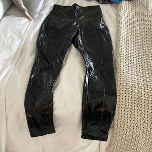 Pleather Spanx Leggings Petite